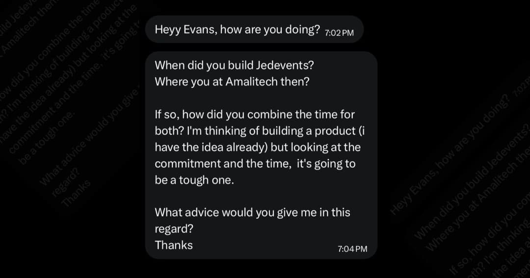 Building a Product While Working Full-Time: How I Structured Time, Teams, and Learning Around JED